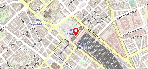 Mc Donald´s - Roma Termini sulla mappa