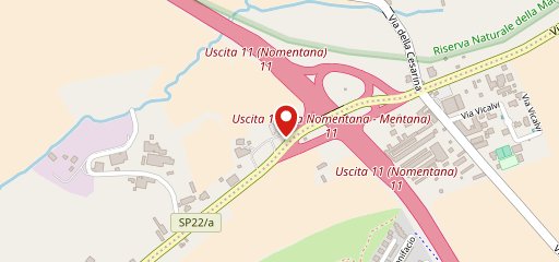 McDonald's Roma Nomentana sulla mappa