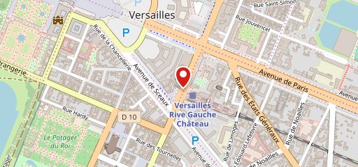 McDonald's Versailles Rive Gauche sur la carte