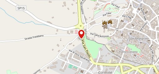 McDonald's Viterbo San Paolo sulla mappa