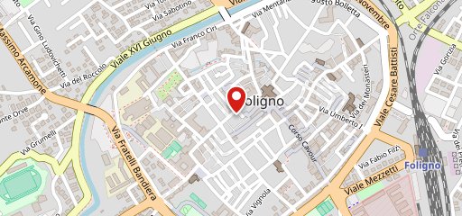 Ristorante MeTeMagno Foligno sulla mappa