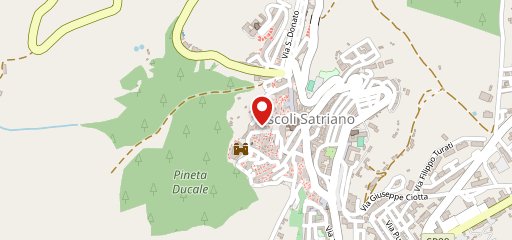 Ristorante pizzeria B&B Medioevalys sulla mappa