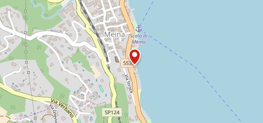 Meina Beach Club sur la carte