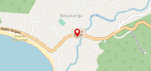 Meio da Mata no mapa