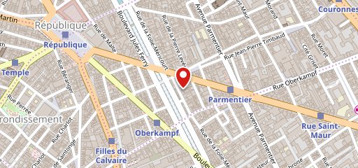 Melt Oberkampf sur la carte