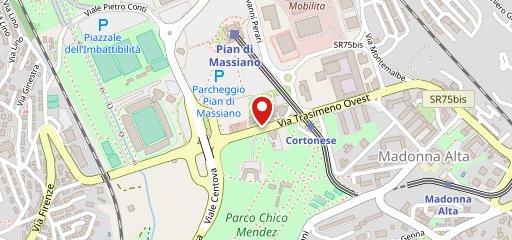 Menchetti Perugia sur la carte