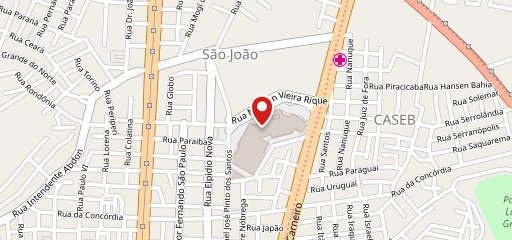 A Casa de Moá no mapa