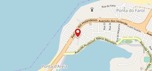 Mercado D'Minas Ponta D'areia no mapa