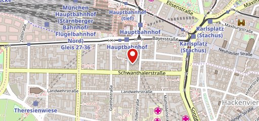 Mercure Muenchen City Center sur la carte