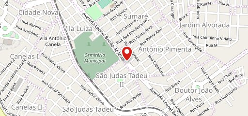 Merendão Lanches e Pizzaria no mapa