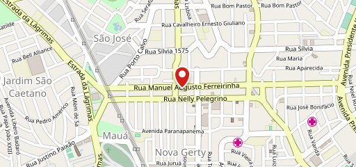 Pizzaria e Restaurante kalazan no mapa