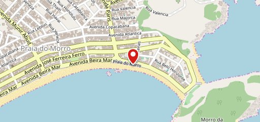 Mex Guarapari no mapa