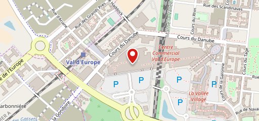 Mezzo Di Pasta Marne La Vallée sur la carte