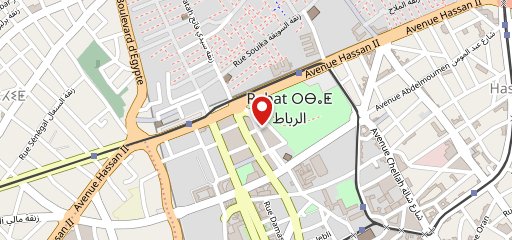 محلبة نزهة حسان sur la carte