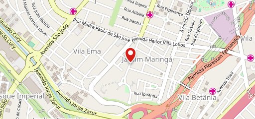 MIA PIZZA DELIVERY no mapa