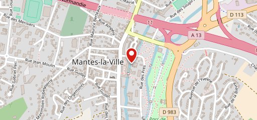 Miam Bokit Mantes-la-Ville sur la carte