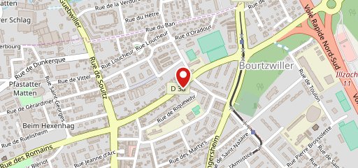 Miam Street Mulhouse sur la carte