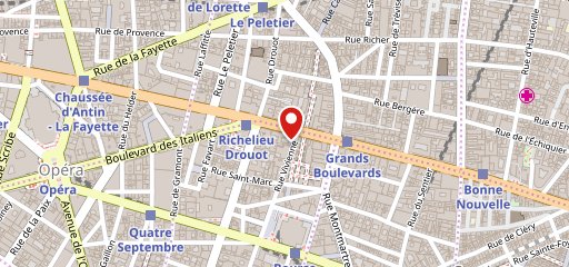 Bistro Burger Grands Boulevards sur la carte