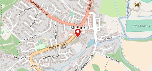 Midhurst Chinese takeaway on map