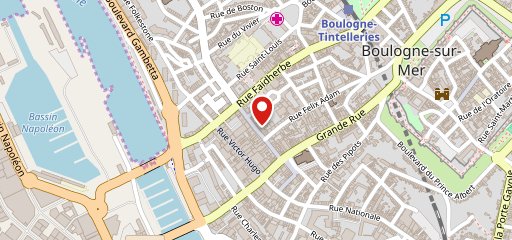 Restaurant Chez Marcelle Boulogne sur Mer sur la carte