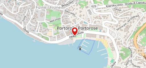 Mignon Portoroz sur la carte