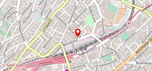 Migros-Restaurant - St. Gallen - St. Fiden sulla mappa