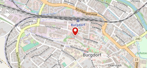 Migros-Restaurant - Burgdorf - Neumarkt en el mapa