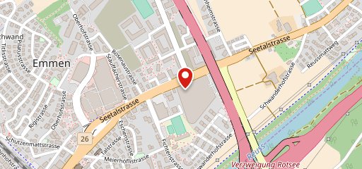 Migros-Restaurant - Emmen - Wohncenter sulla mappa