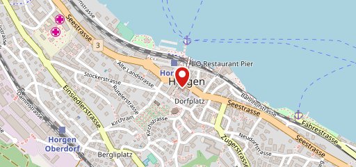 Migros-Restaurant - Horgen - Schinzenhof sulla mappa