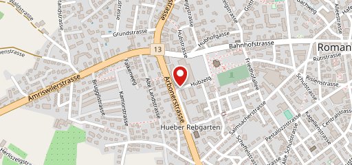 Migros-Restaurant - Romanshorn - Hubzelg sur la carte