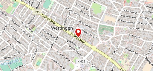 Migros-Restaurant - Wettingen - Landstrasse sur la carte