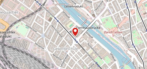 Migros-Restaurant - Zürich - Limmatplatz sur la carte