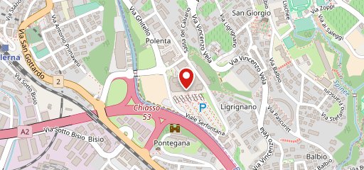 Ristorante Migros - Centro Serfontana sulla mappa