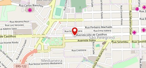 Milano Restaurante e Pizzaria no mapa