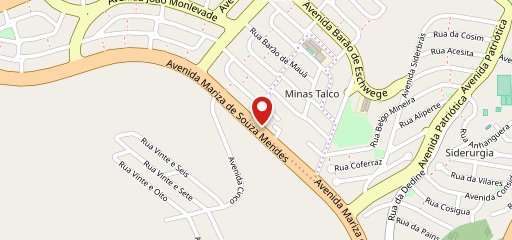 MiLeve FastFood no mapa