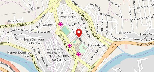 Sr. Espettos Fabriciano no mapa