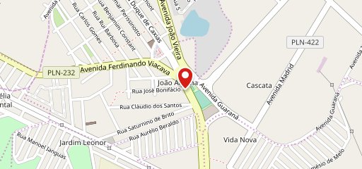 Mineiro Lanches no mapa