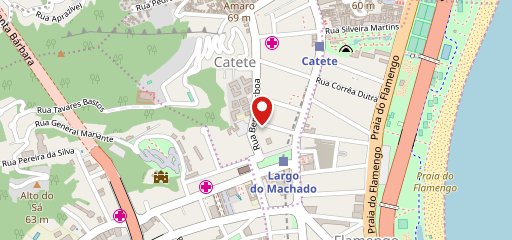 Boteco Brotar Catete Restaurante e Bar Largo do Machado no mapa