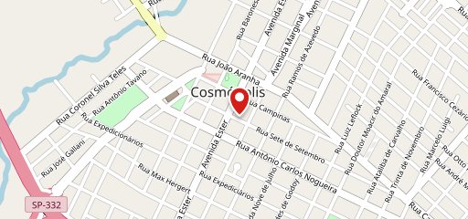 Mini's Cosmópolis no mapa