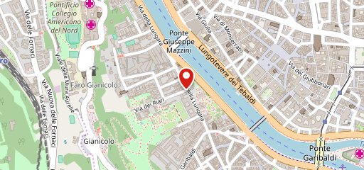 Miraggio Trastevere sulla mappa