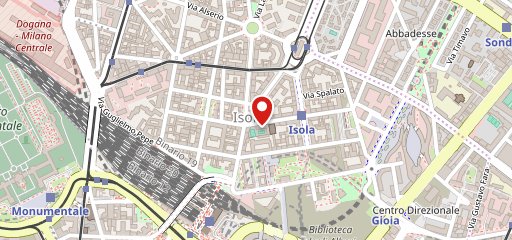 miscusi Milano Isola sulla mappa