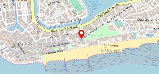 Pizzeria grado Calypso sulla mappa