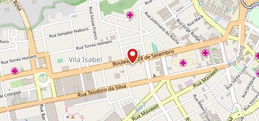 Mister Pizza Boulevard Rio Shopping no mapa