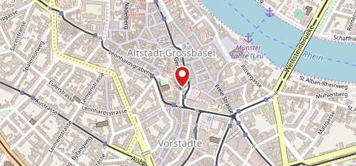 Mister Wong Basel Gerbergasse sulla mappa