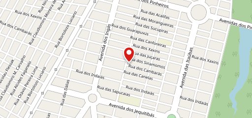 Pizzaria Mistura Fina no mapa