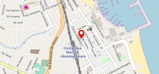 Pizzeria Mitico Civitanova Marche sulla mappa