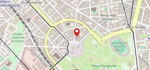 MITO - ARCO DELLA PACE MILANO sulla mappa