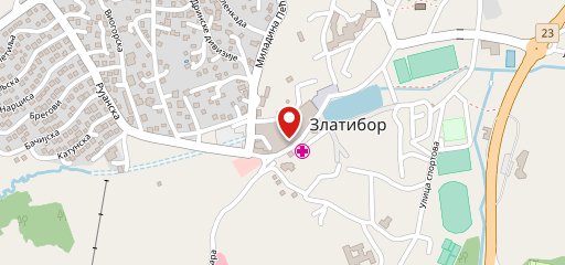 Mitrovica konoba sur la carte