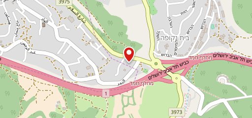 מלך הכנאפה אבו גוש sur la carte