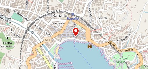 Moby Dick Rapallo sur la carte